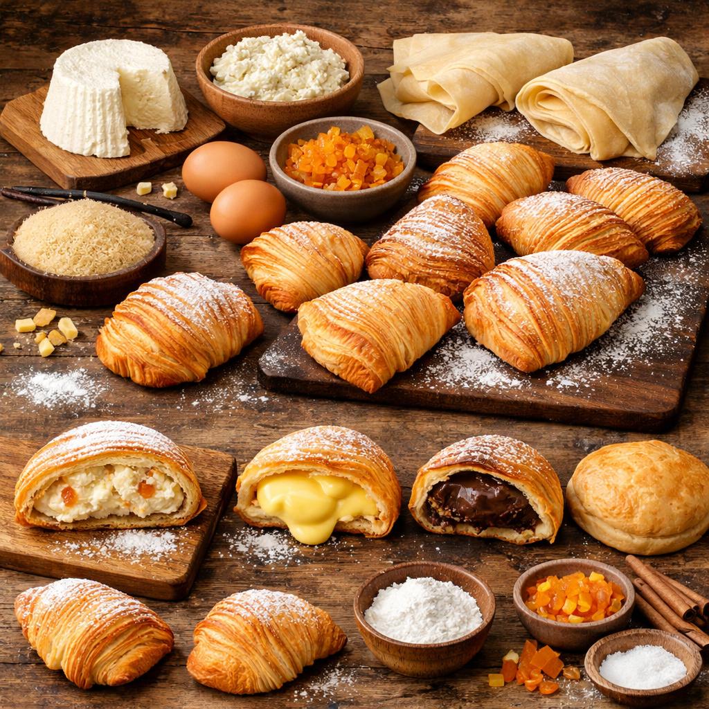 Neapolitan Sfogliatella Texture & Filling Masterbook