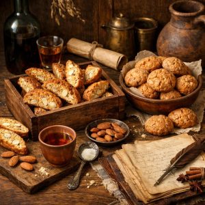 Tuscan Cantucci & Rustic Almond Biscuit Recipe Archive